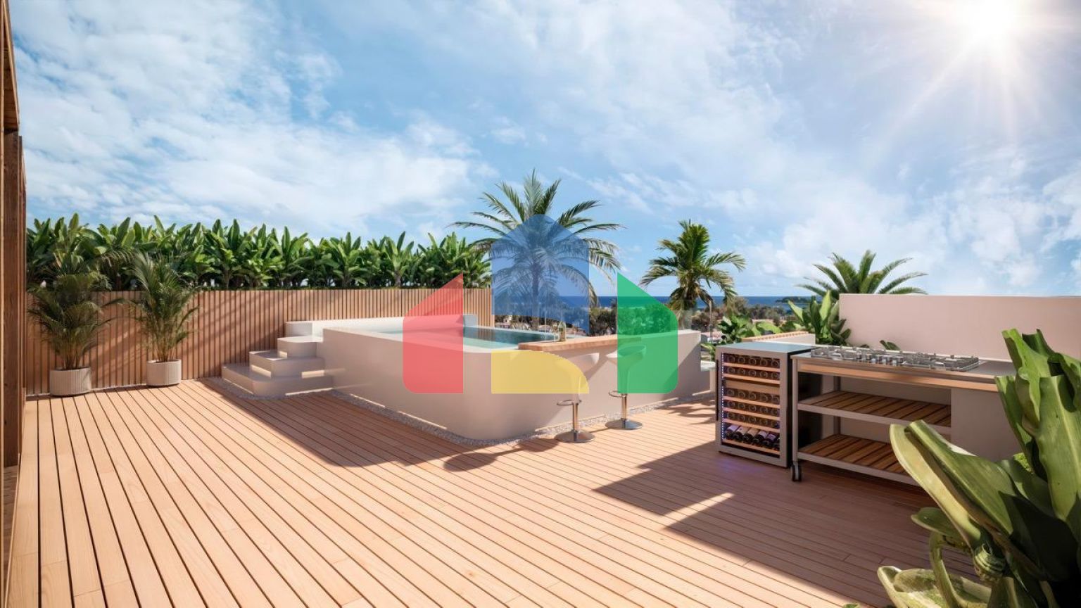 Роскошные новые апартаменты в западной части Марбельи