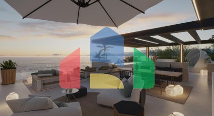 Современные виллы на продажу на берегу моря в Сан-Педро, Марбелья