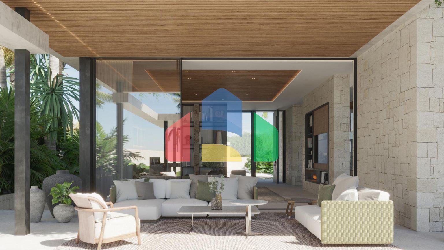 Современные виллы на продажу на берегу моря в Сан-Педро, Марбелья