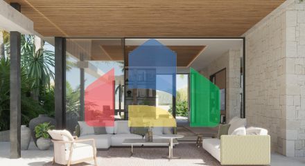 Современные виллы на продажу на берегу моря в Сан-Педро, Марбелья