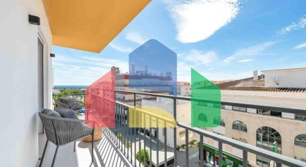 Полностью Отремонтированный Пентхаус с Фантастическим Видом на Море в Сан-Педро-де-Алькантара