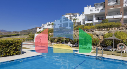 Elegant Garden Apartment with Panoramic Golf Views and Sunset Terrace