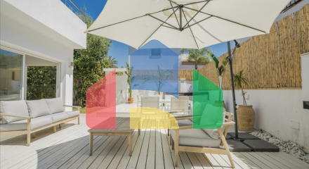 Semi Detached House в San Pedro de Alcantara ID MA9010