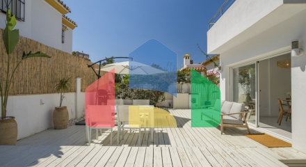 Semi Detached House в San Pedro de Alcantara ID MA9010