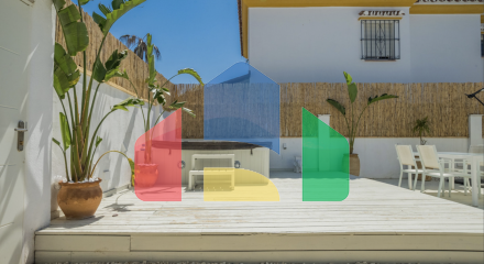 Semi Detached House в San Pedro de Alcantara ID MA9010