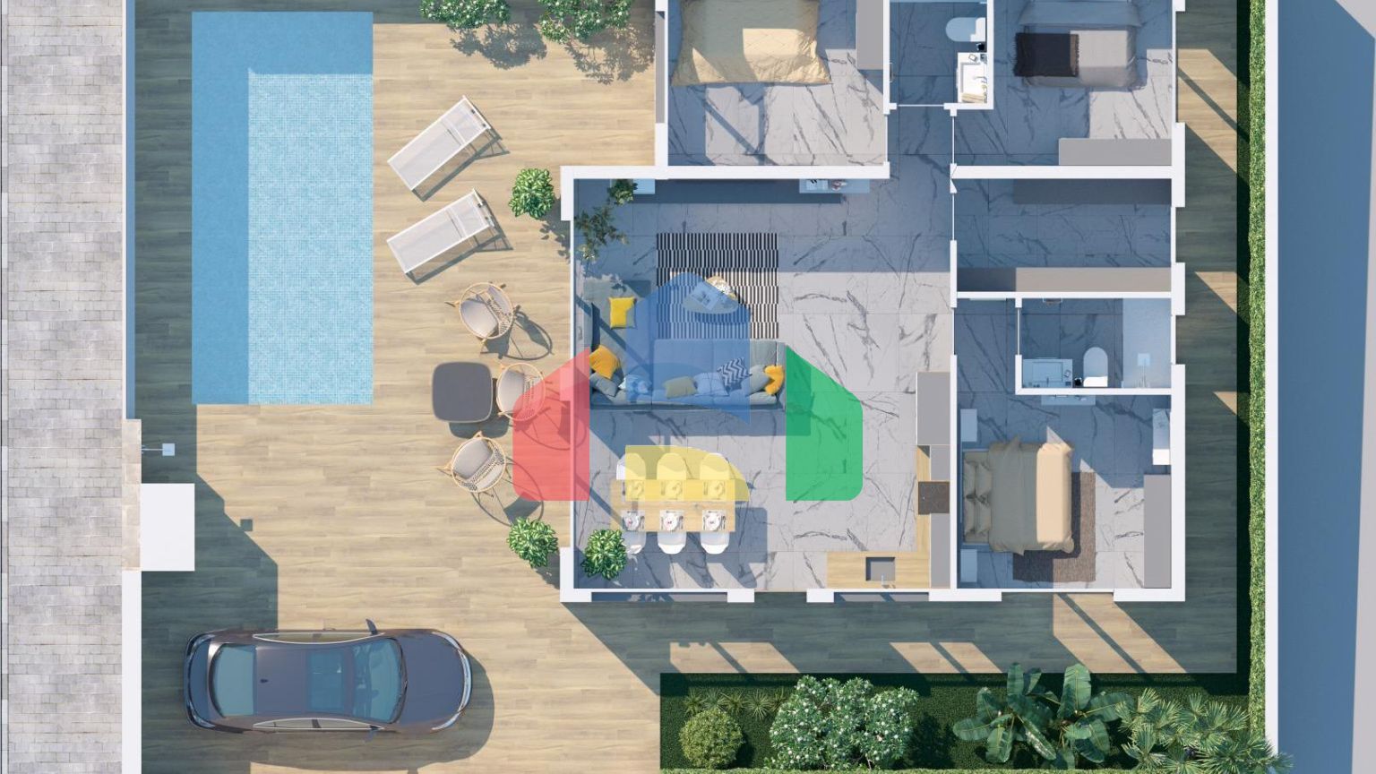 КРАСИВАЯ ВИЛЛА С ВИДОМ НА ГОЛЬФ ПОЛЕ «LA MARQUESA»!