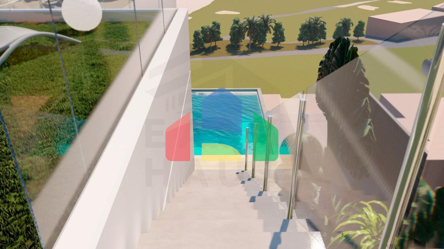 Роскошные современные виллы с видом на гольф-поле в Сьюдад Кесада