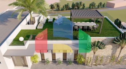 Роскошные современные виллы с видом на гольф-поле в Сьюдад Кесада