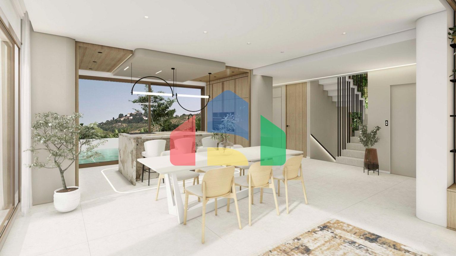 Роскошные виллы с видом на море и горы