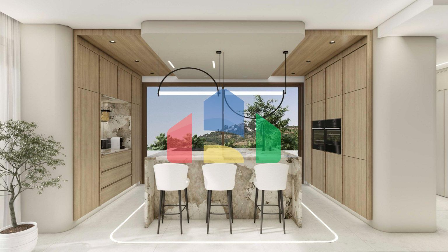 Роскошные виллы с видом на море и горы