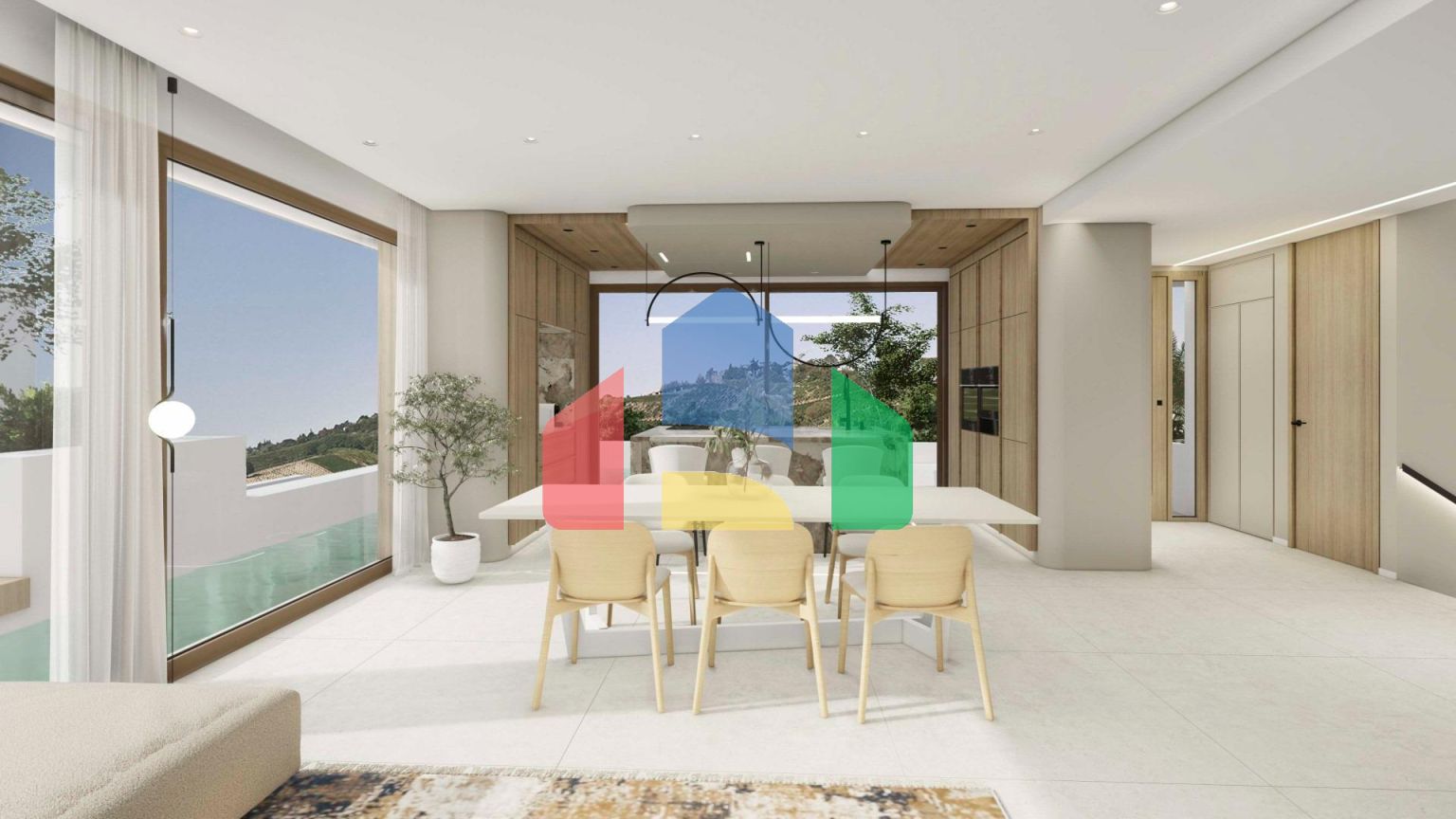 Роскошные виллы с видом на море и горы