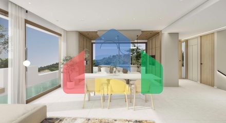 Роскошные виллы с видом на море и горы