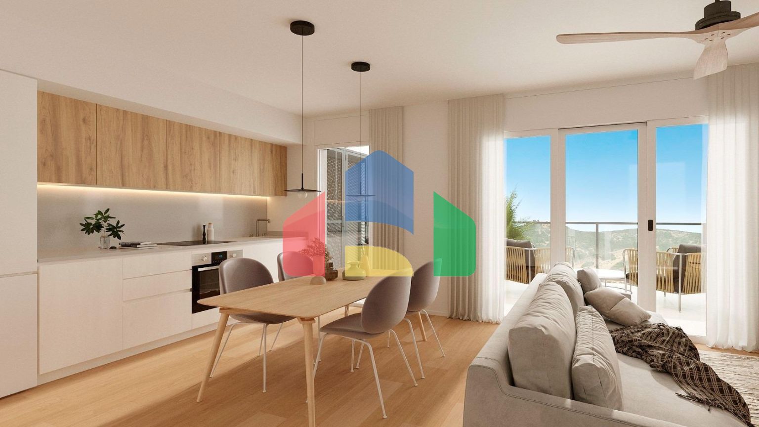 Новые квартиры и таунхаусы с видом на море