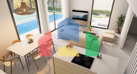 Single-family homes with private pool