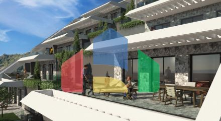 New luxury bungalow apartments in Balcón de Finestrat