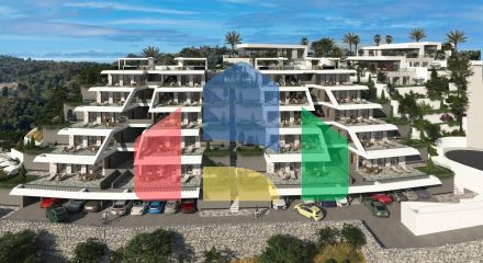 New luxury bungalow apartments in Balcón de Finestrat
