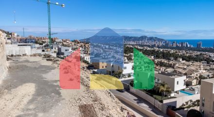 Уникальные виллы с потрясающим видом на море в Финестрате