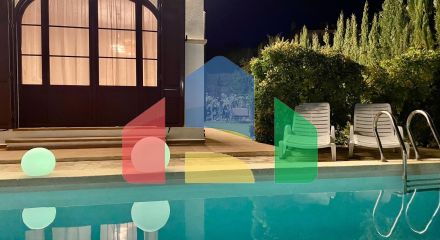 Очаровательная средиземноморская вилла с частным бассейном в Сьерра-Кортина