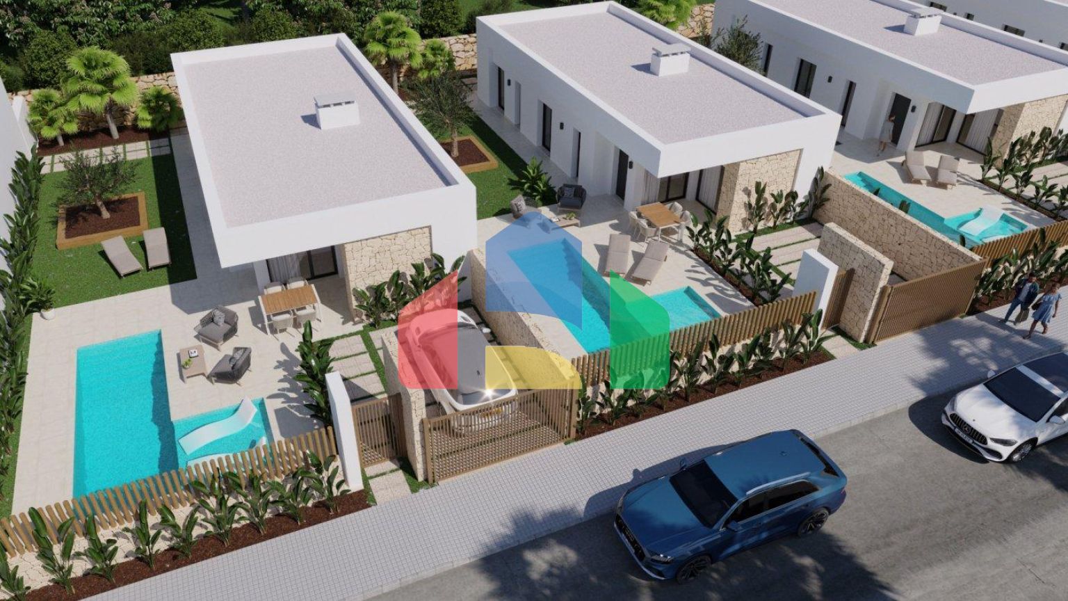 Новые эксклюзивные дизайнерские виллы с видом на море и горы