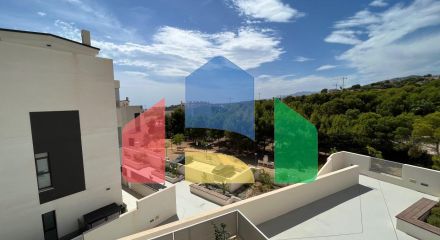 Отличная, полуновая квартира в Сьерра Кортина с видом на море!