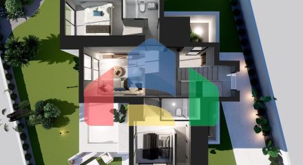 Новые роскошные виллы с частным бассейном в Балкон де Финестрат