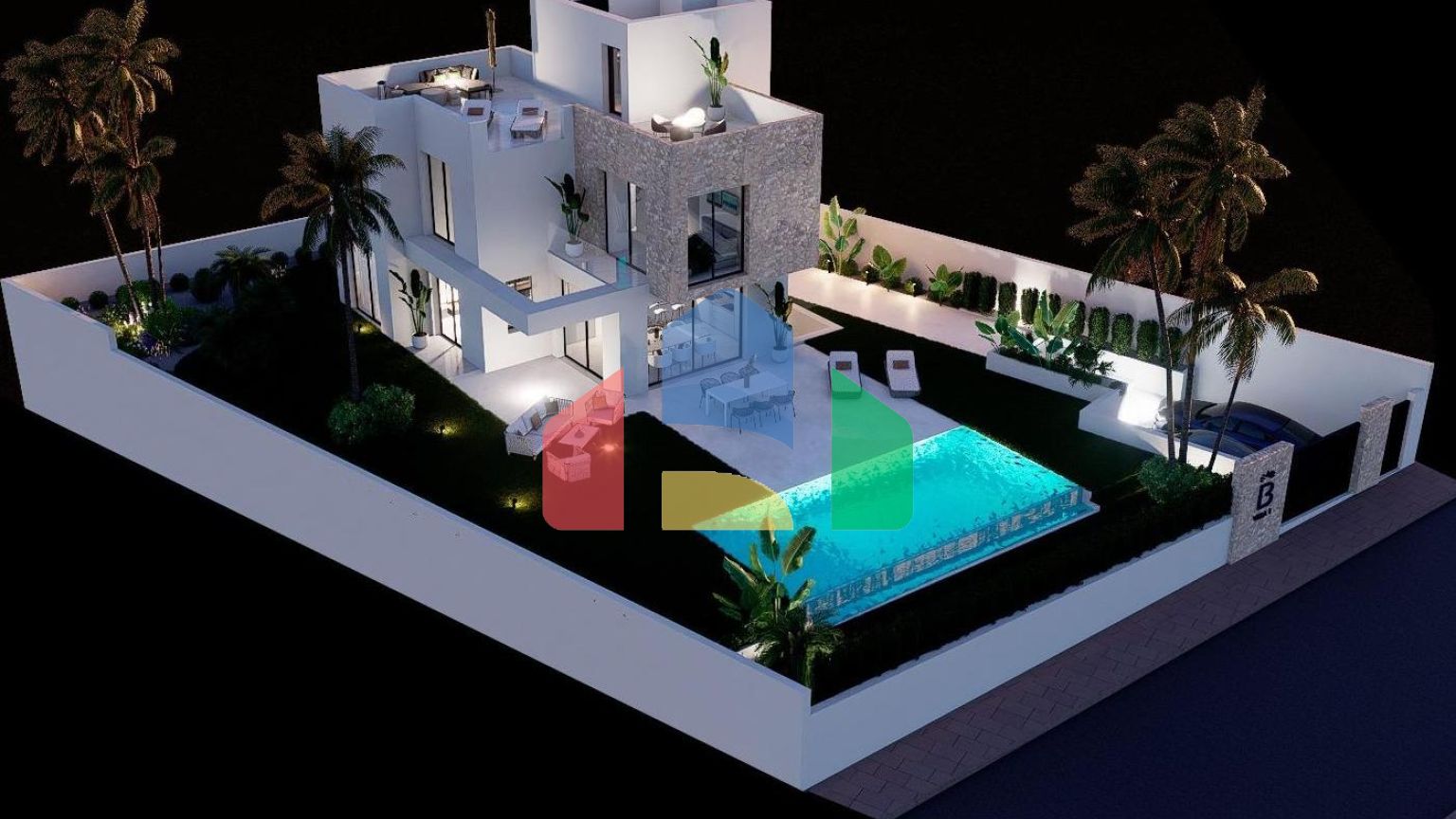 Новые роскошные виллы с частным бассейном в Балкон де Финестрат