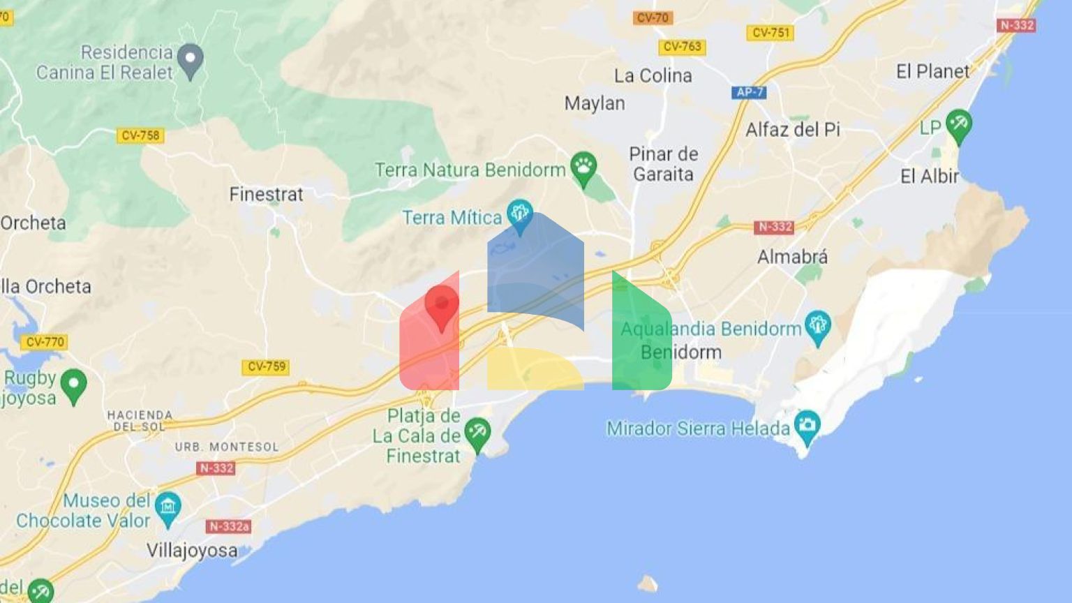 Отдельные виллы авангардного дизайна в Сьерра-Кортине