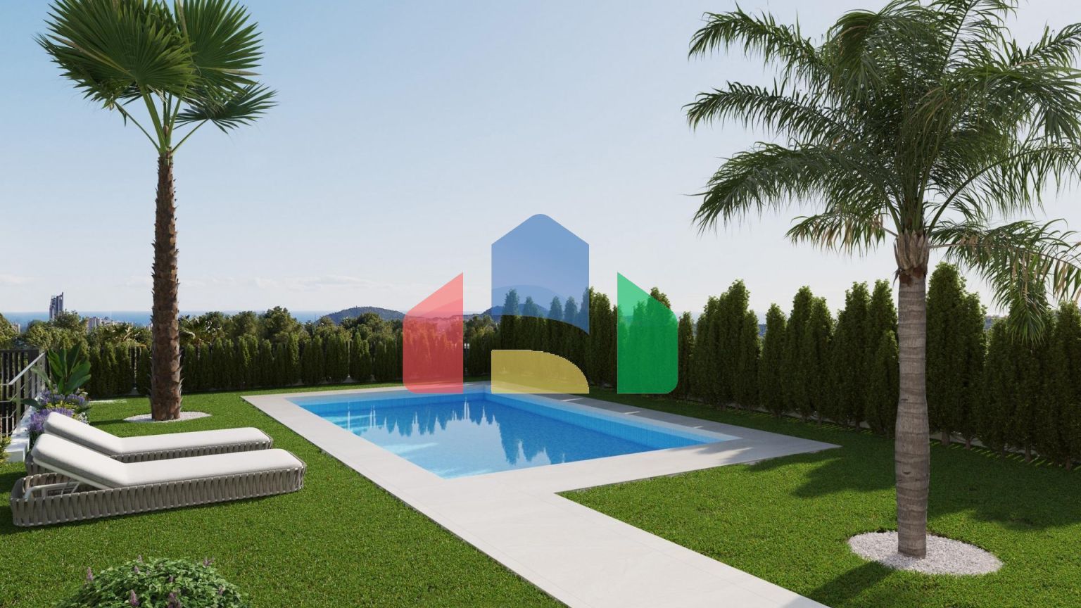 Роскошные виллы новой постройки в Сьерра-Кортина, Финестрат