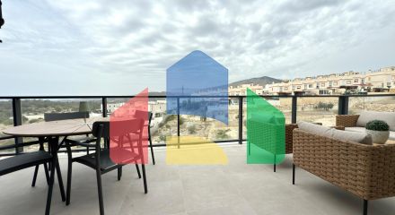 Новый угловой таунхаус с видом на море – Balcón de Finestrat