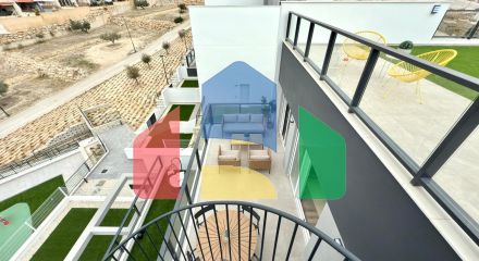 Новый угловой таунхаус с видом на море – Balcón de Finestrat