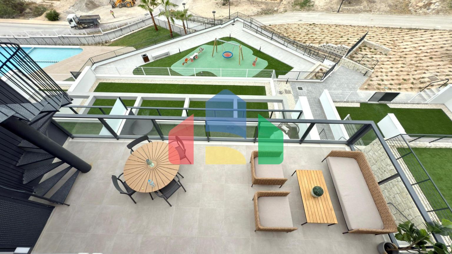 Новый угловой таунхаус с видом на море – Balcón de Finestrat