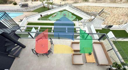 Новый угловой таунхаус с видом на море – Balcón de Finestrat