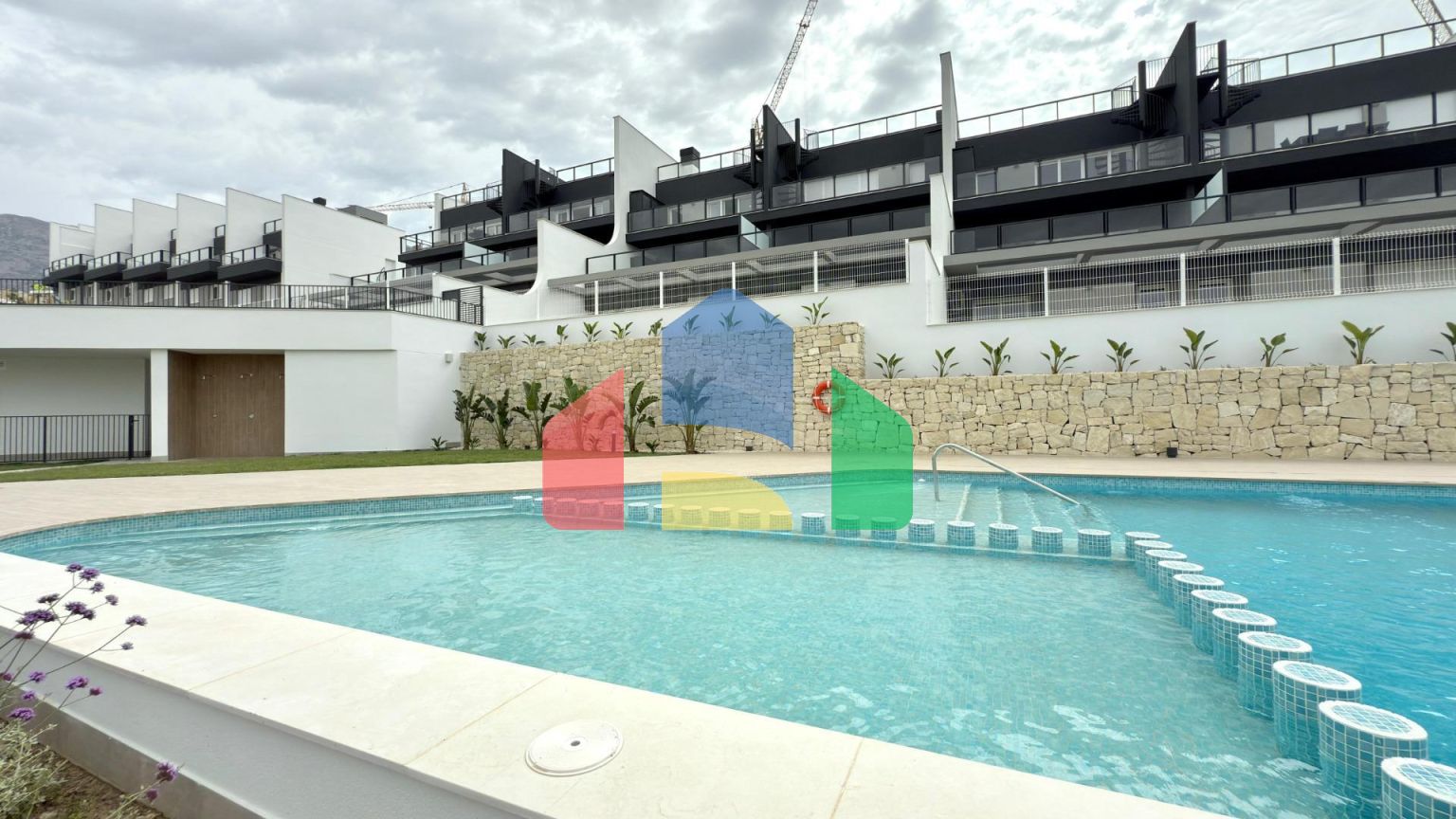 Новый угловой таунхаус с видом на море – Balcón de Finestrat