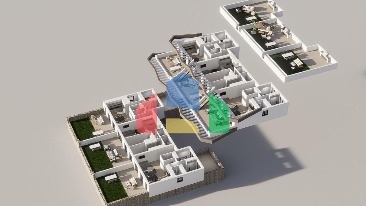 Новые дома с панорамными видами в Финестрат-Бенидорм
