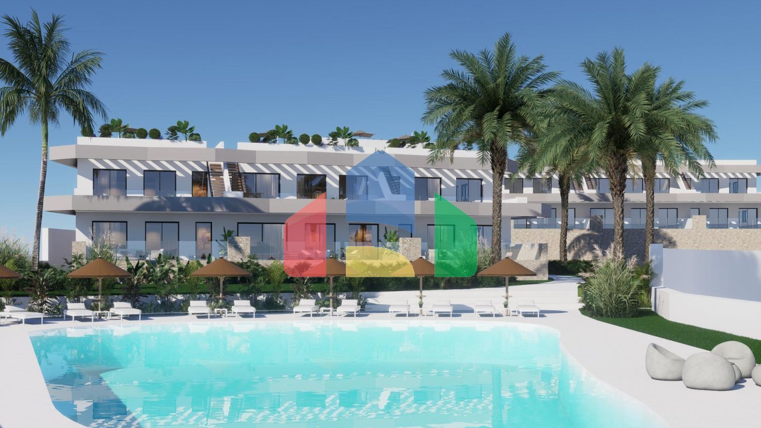 Новые дома с панорамными видами в Финестрат-Бенидорм