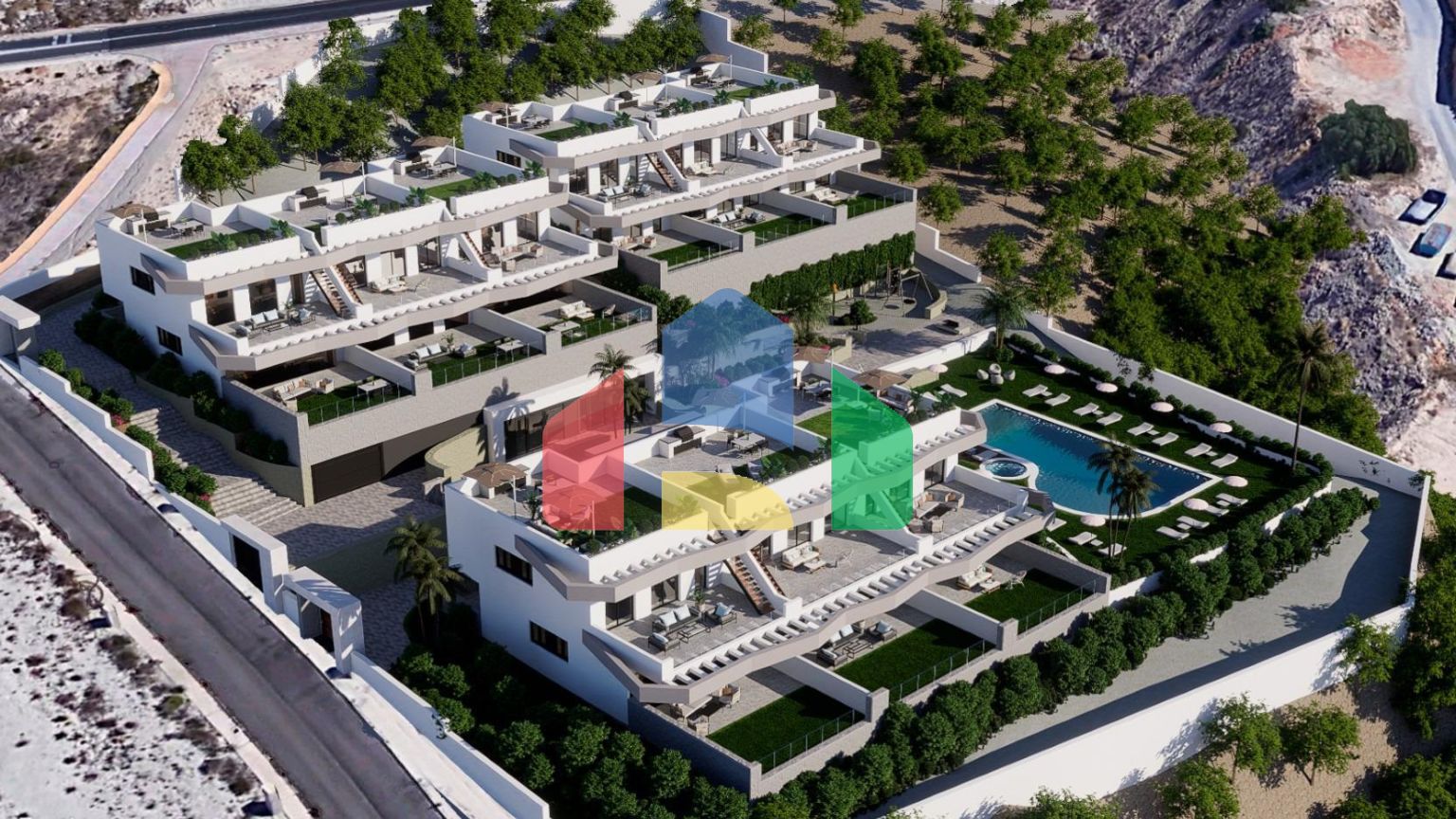 Квартиры с большими террасами в Балкон де Финестрат