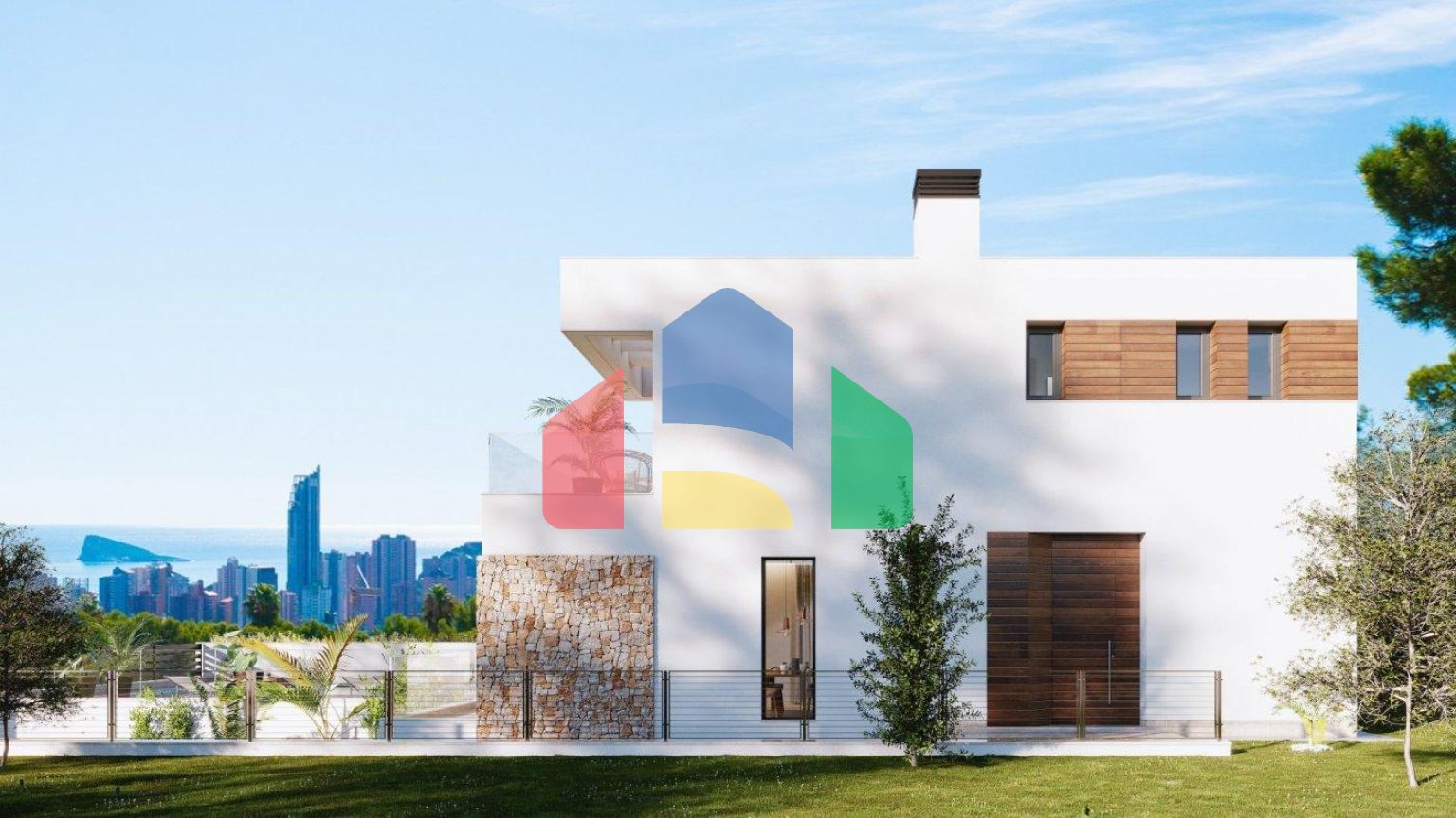 РОСКОШНАЯ ВИЛЛА В ФИНЕСТРАТЕ С ВИДОМ НА МОРЕ