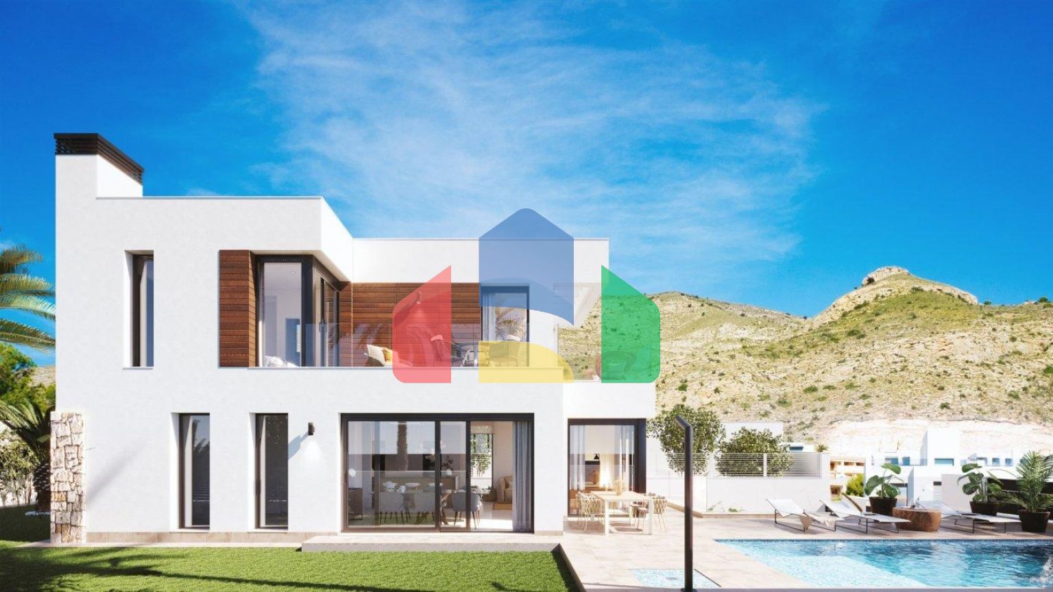 РОСКОШНАЯ ВИЛЛА В ФИНЕСТРАТЕ С ВИДОМ НА МОРЕ