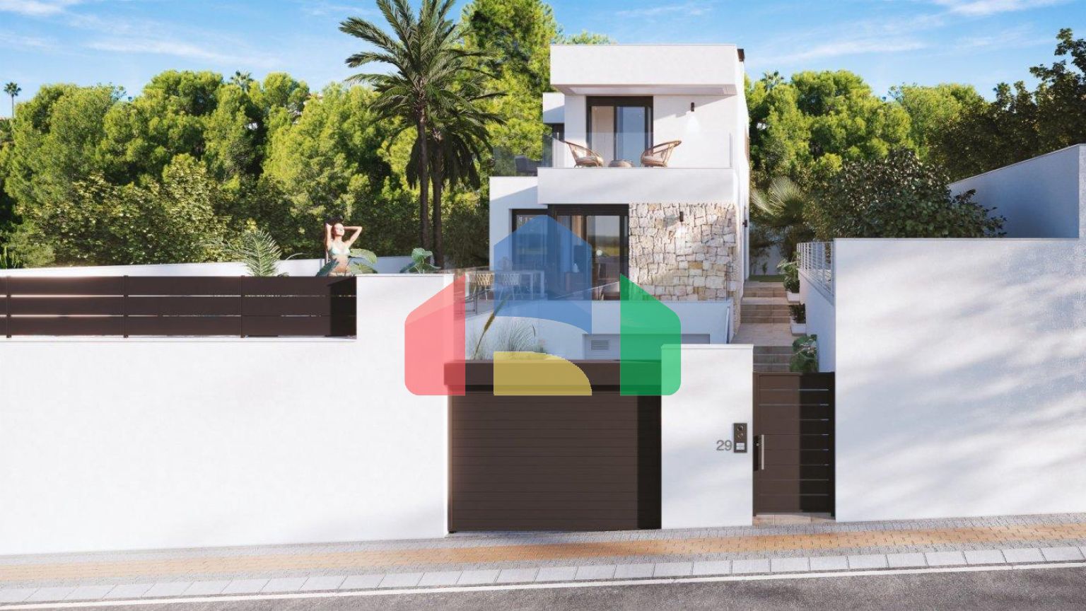 РОСКОШНАЯ ВИЛЛА В ФИНЕСТРАТЕ С ВИДОМ НА МОРЕ