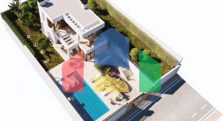 РОСКОШНАЯ ВИЛЛА В ФИНЕСТРАТЕ С ВИДОМ НА МОРЕ