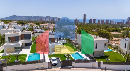 Роскошная вилла в престижном районе Сьерра Кортина де Финестрат с видом на море!