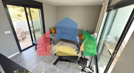 Просторный пентхаус с потрясающим видом на Бенидорм и море ️ Просторный пентхаус с потрясающим видом на Бенидорм и море ️