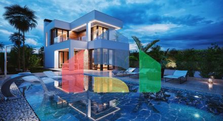 Luxury New Construction villas composed of 11 detached Villas in Finestrat, Costa Blanca.