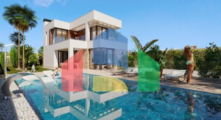 Luxury New Construction villas composed of 11 detached Villas in Finestrat, Costa Blanca.