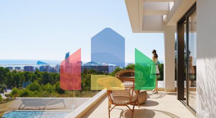 Luxury New Construction villas composed of 11 detached Villas in Finestrat, Costa Blanca.