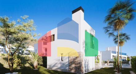 Роскошные виллы новой постройки, состоящие из 11 отдельных вилл в Финестрате