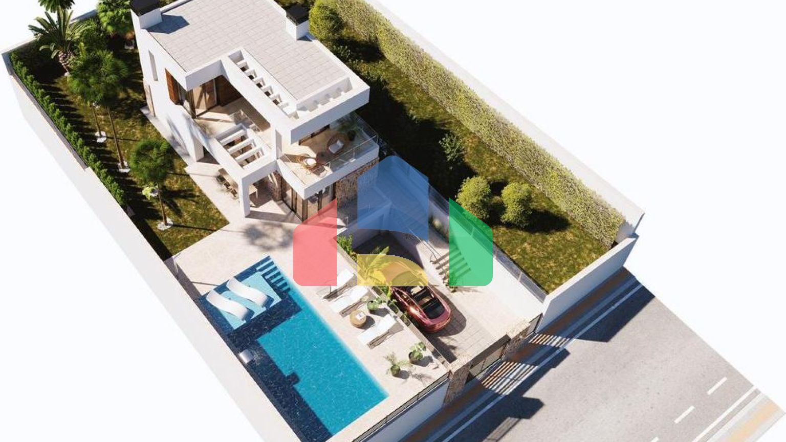 Роскошные виллы новой постройки, состоящие из 11 отдельных вилл в Финестрате