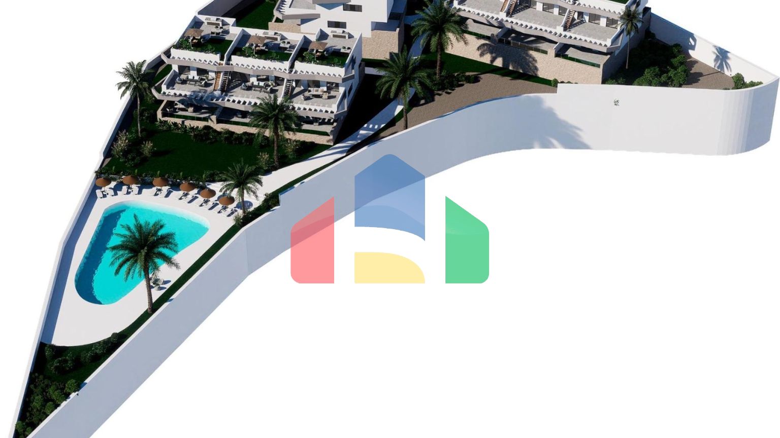 Новые дома с панорамными видами в Финестрат-Бенидорм