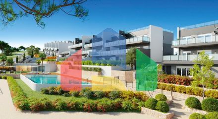 New apartments and townhouses with sea views