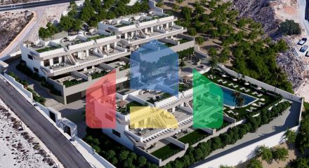 Квартиры с большими террасами в Балкон де Финестрат